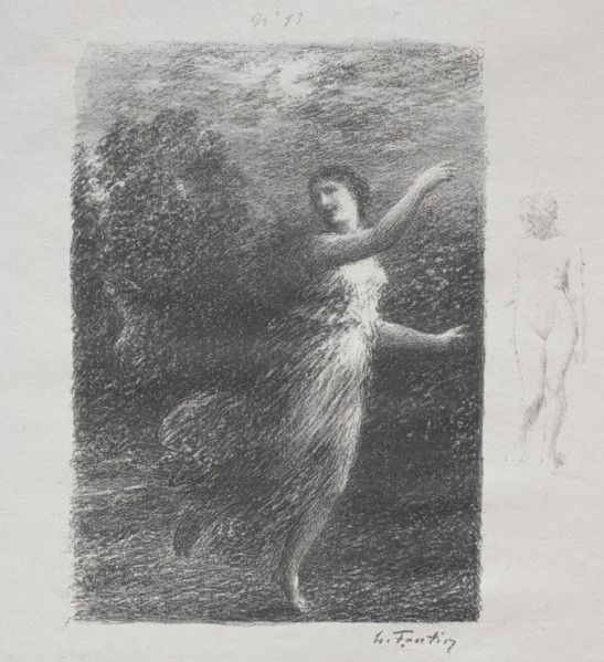 XXIV. Henri Fantin-Latour (French, 1836-1904). Lithograph