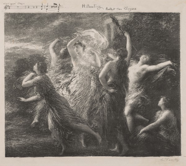 Ballet du Troyons, 1893. Henri Fantin-Latour (French, 1836-1904). Lithograph