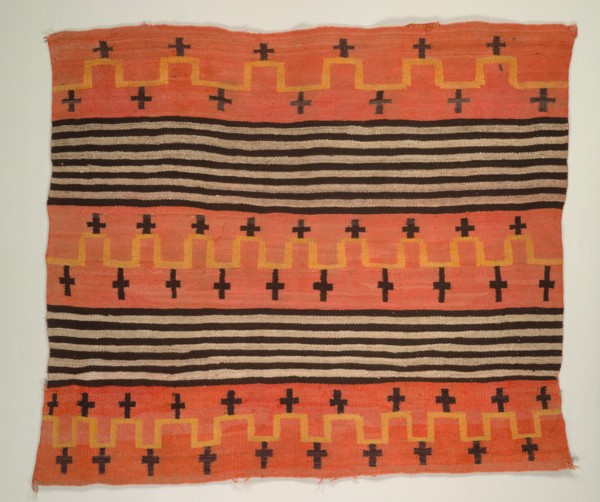 Rug (Woman's Wearing Blanket Style), c. 1895-1905. America, Native North American, Southwest,