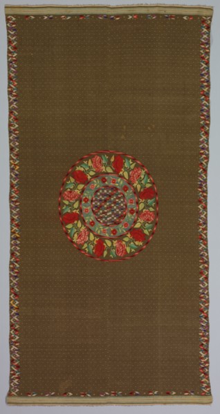 Sarape, c. 1870-1890. America, Native North American, Southwest, Mexico, Saltillo, Post-Contact,