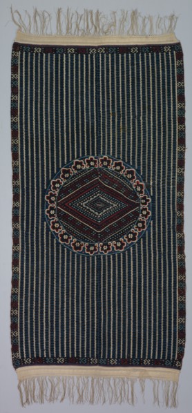 Sarape, c. 1840-1860. America, Native North American, Southwest, Mexico, Saltillo, Post-Contact,