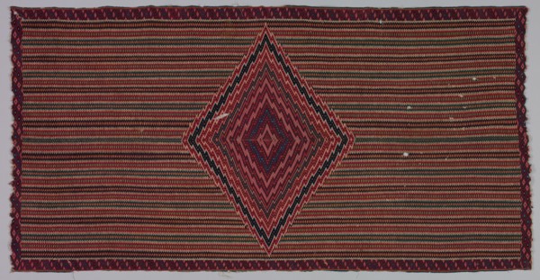 Sarape, c. 1820-1850. America, Native North American, Southwest, Mexico, Saltillo, Post-Contact,