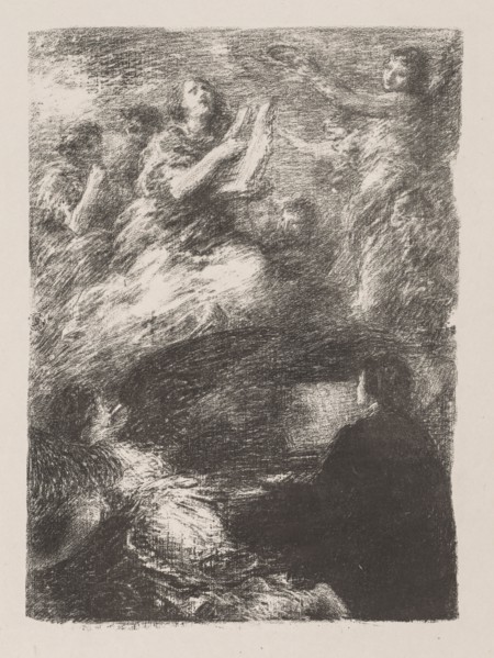 Last Theme of Robert Schumann, 1895. Henri Fantin-Latour (French, 1836-1904). Lithograph