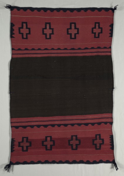 Woman's Dress (One Panel), 1870-1889. America, Native North American, Southwest, Navajo,