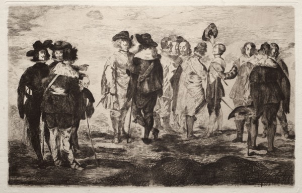 Les petits cavaliers. Edouard Manet (French, 1832-1883). Etching
