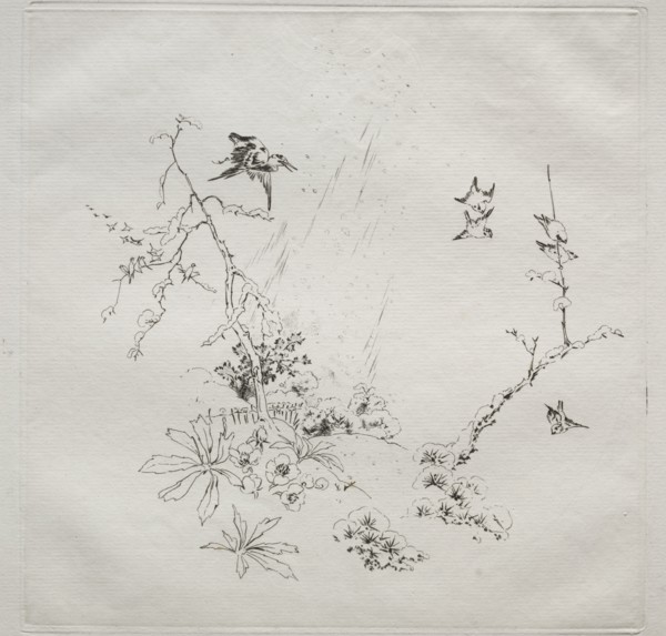 Parisian Service (Haviland service): Snow (no. 6), 1875. Félix Bracquemond (French, 1833-1914).