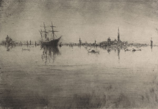 Nocturne, 1880. James McNeill Whistler (American, 1834-1903). Etching