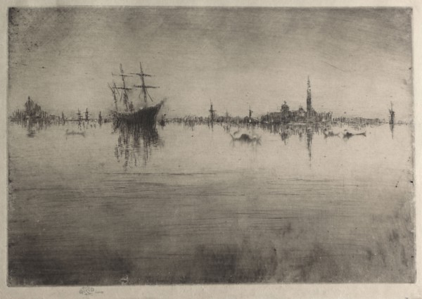 Nocturne, 1880. James McNeill Whistler (American, 1834-1903). Etching