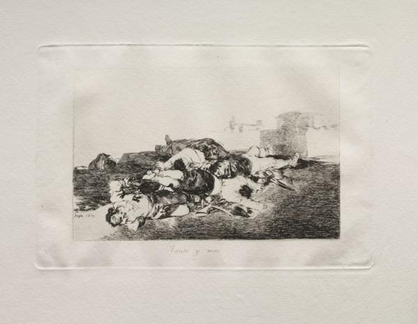 The Horrors of War:  Even Worse, 1810. Francisco de Goya (Spanish, 1746-1828). Etching