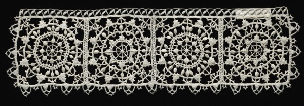 Needlepoint (Reticella) Lace Cuff, second half of 16th century. Italy, Genoa, second half of 16th
