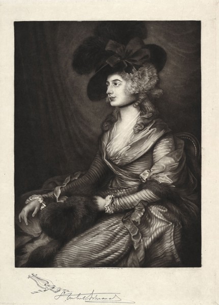 Mrs. Sarah Siddons, 19th-20th century. Samuel Arlent-Edwards (American, 1862-1938). Mezzotint