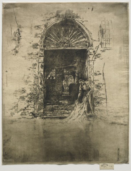 The Dyer. James McNeill Whistler (American, 1834-1903). Etching