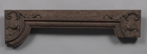 Panel, 1715-1723. France, Regency Period, 18th Century. Wood; overall: 21.6 x 76.9 cm (8 1/2 x 30