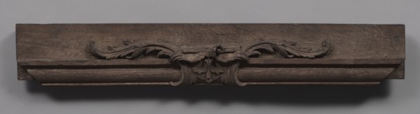 Panel, 1715-1723. France, Regency Period, 18th Century. Wood; overall: 12.8 x 77.5 cm (5 1/16 x 30