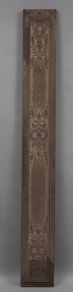 Panel, 1715-1723. France, Regency Period, 18th Century. Wood; overall: 266.7 x 31.8 cm (105 x 12
