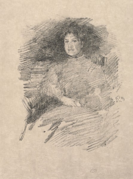 Firelight (Mrs. Pennell), 1896. James McNeill Whistler (American, 1834-1903). Lithograph