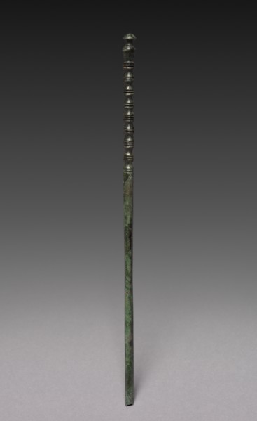 Chopstick, 920 - 1392. Korea, Korai Period (10th - 14th century). Bronze; overall: 20 cm (7 7/8 in
