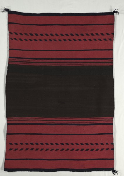 Woman's Dress (one panel), c. 1870s. America, Native North American, Southwest, Navajo,