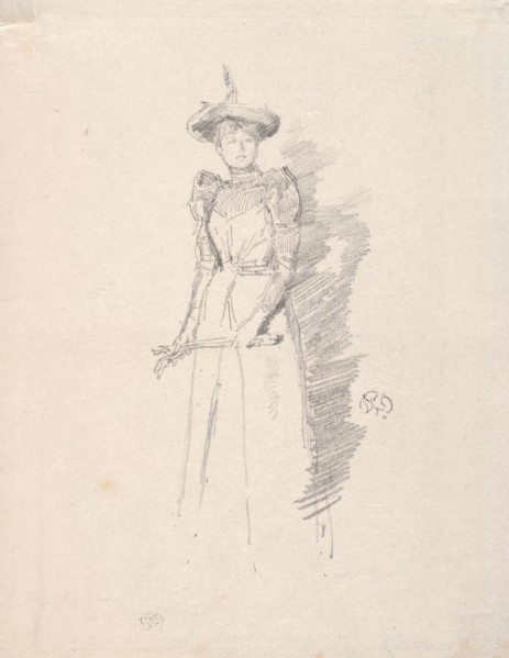 Gants de Suede, 1890. James McNeill Whistler (American, 1834-1903). Lithograph