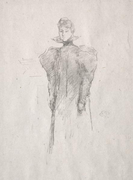 The Medici Collar. James McNeill Whistler (American, 1834-1903). Lithograph