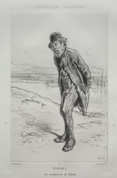 Bohèmes. Paul Gavarni (French, 1804-1866). Lithograph