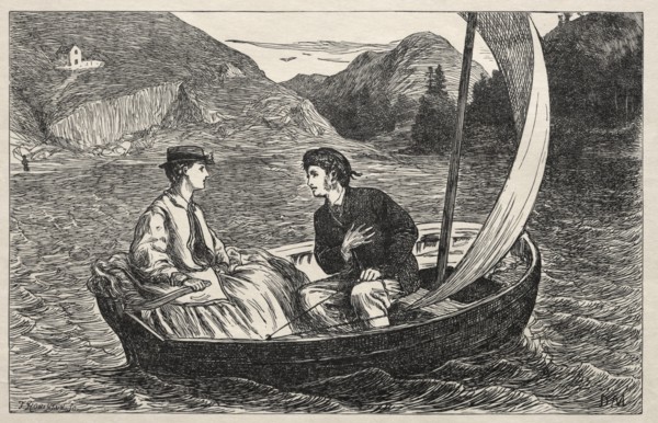 Try for a Tutorship - A Critical Moment, 1865. George Louis Palmella Busson Du Maurier (British,