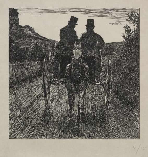 Why the Pifflers Lost their Return Match, 1865. George Louis Palmella Busson Du Maurier (British,