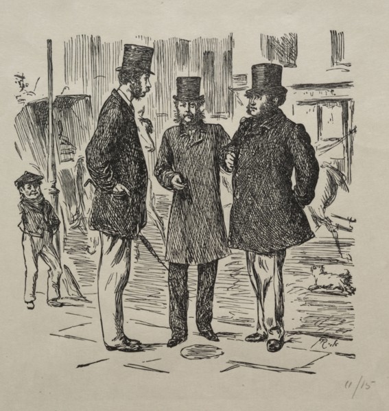 The Little Moment before the Introduction, 1865. George Louis Palmella Busson Du Maurier (British,