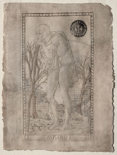 Tarocchi, before 1467. Master of the E-Series Tarocchi (Italian, 15th century). Engraving