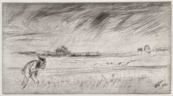 The Storm, 1861. James McNeill Whistler (American, 1834-1903). Drypoint