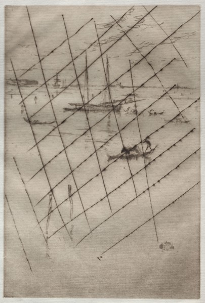 The Little Lagoon, 1880. James McNeill Whistler (American, 1834-1903). Etching