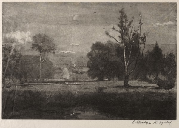 A Morning, 1887. Elbridge Kingsley (American, 1841-1915). Wood engraving