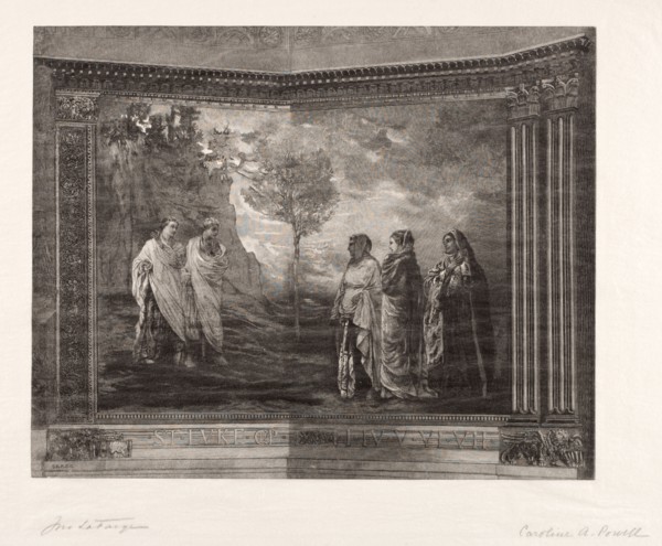 The Three Marys, 1887. Caroline Amelia Powell (American, 1852-1935). Wood engraving