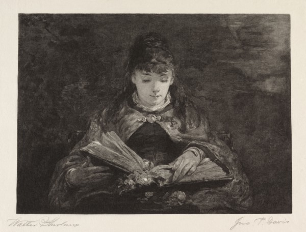 Among the Old Poets, 1887. John Parker Davis (American, 1832-1910). Wood engraving