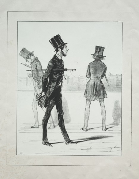 Fouberies de Femmes. Paul Gavarni (French, 1804-1866). Lithograph