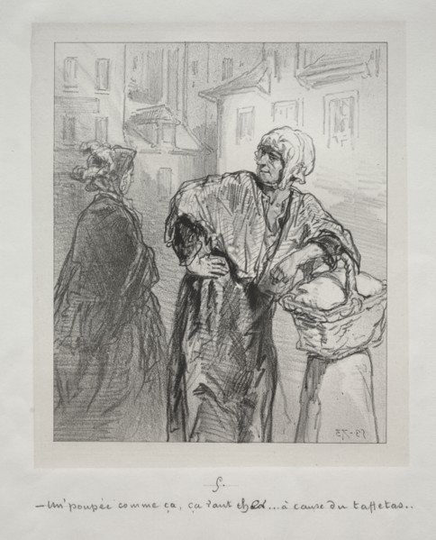 Les Petite Mordont. Paul Gavarni (French, 1804-1866). Lithograph