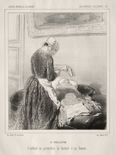 Baliverneries Parisiennes. Paul Gavarni (French, 1804-1866). Lithograph