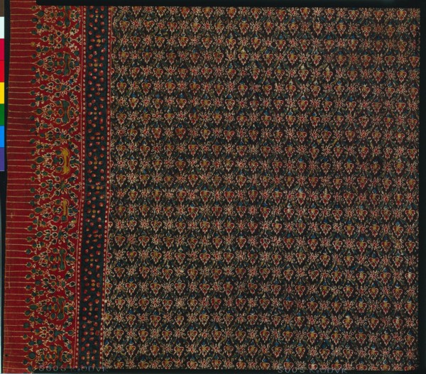 Loin Cloth "Pha nung" or Cloth for Wrapped Garment, late 1800s - early 1900s. India, East Coast,