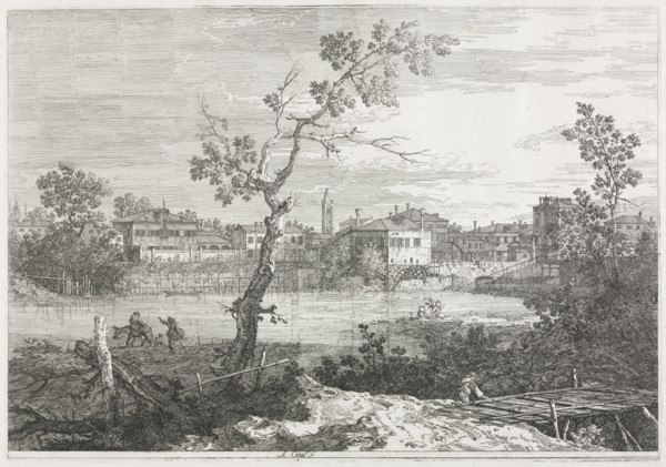 Views:  View of Burano, a Town on an Island in the Venetian Lagoon, 1735-1746. Antonio Canaletto