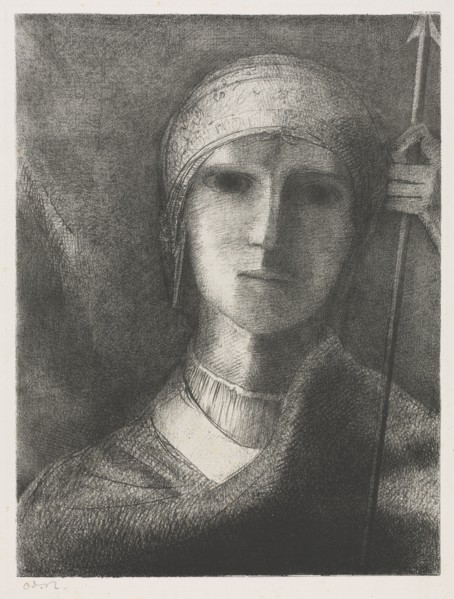 Parsifal. Odilon Redon (French, 1840-1916). Lithograph