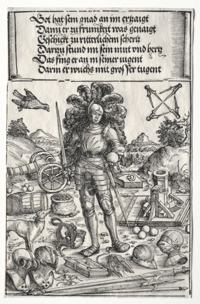 The Triumphal Arch of Maximilian I:  Emperor Maximilian as Patron of Improvements in Artillery and