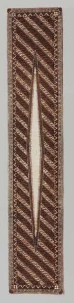 Slendang, 1800s. Indonesia, Central Java, 19th century. Batik; cotton; overall: 261.5 x 50.8 cm