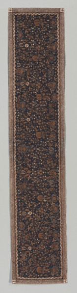Slendang (Shoulder Cloth or Wearing Cloth), 1800s. Indonesia, Central Java, 19th century. Batik;