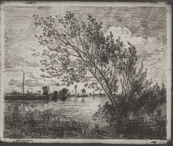 The cliché-verre was reproduced in les "Grands Peintres-Graveurs depuis Rembrandt jusqu'à Whistler"