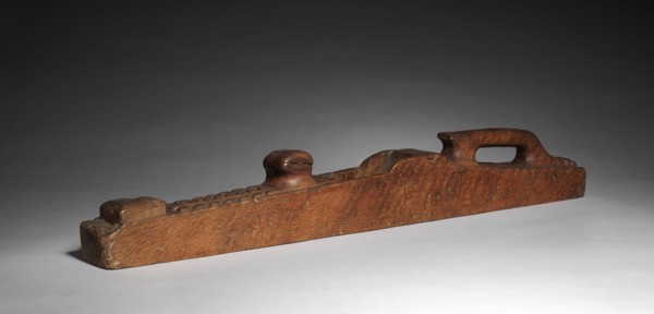 Plane, 1600s. France, 17th century. Wood; overall: 12.5 x 88 x 6.7 cm (4 15/16 x 34 5/8 x 2 5/8 in