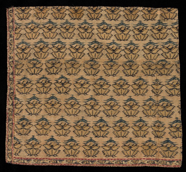 Corner Fragment of a Shawl, late 1700s. India, Kashmir, late 18th century. Tapestry twill; overall: