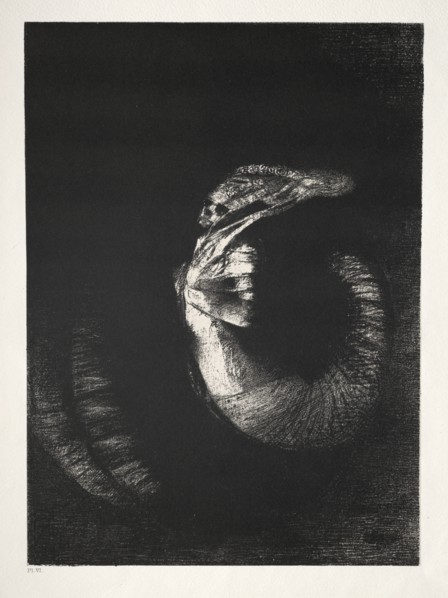 The Temptation of St. Anthony, 1888. Odilon Redon (French, 1840-1916). Lithograph