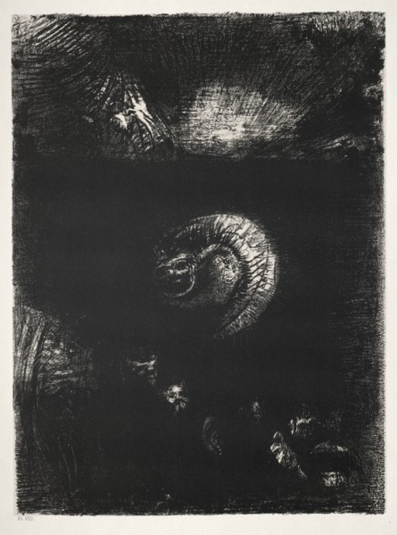 The Temptation of St. Anthony, 1888. Odilon Redon (French, 1840-1916). Lithograph