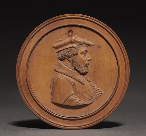 Portrait of a Man, 1527-1546. Friedrich Hagenauer (German, 1490/150-aft 1546). Boxwood