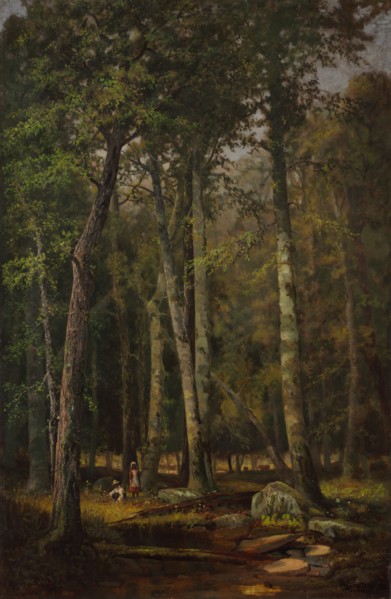 A Summer Afternoon, 1882. R. Way Smith (American, 1840-1900). Oil on canvas; unframed: 101.6 x 67.3